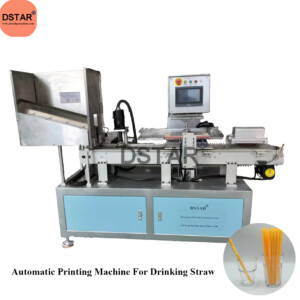 Automatic Drinking Straw Printing Machine with 2 color