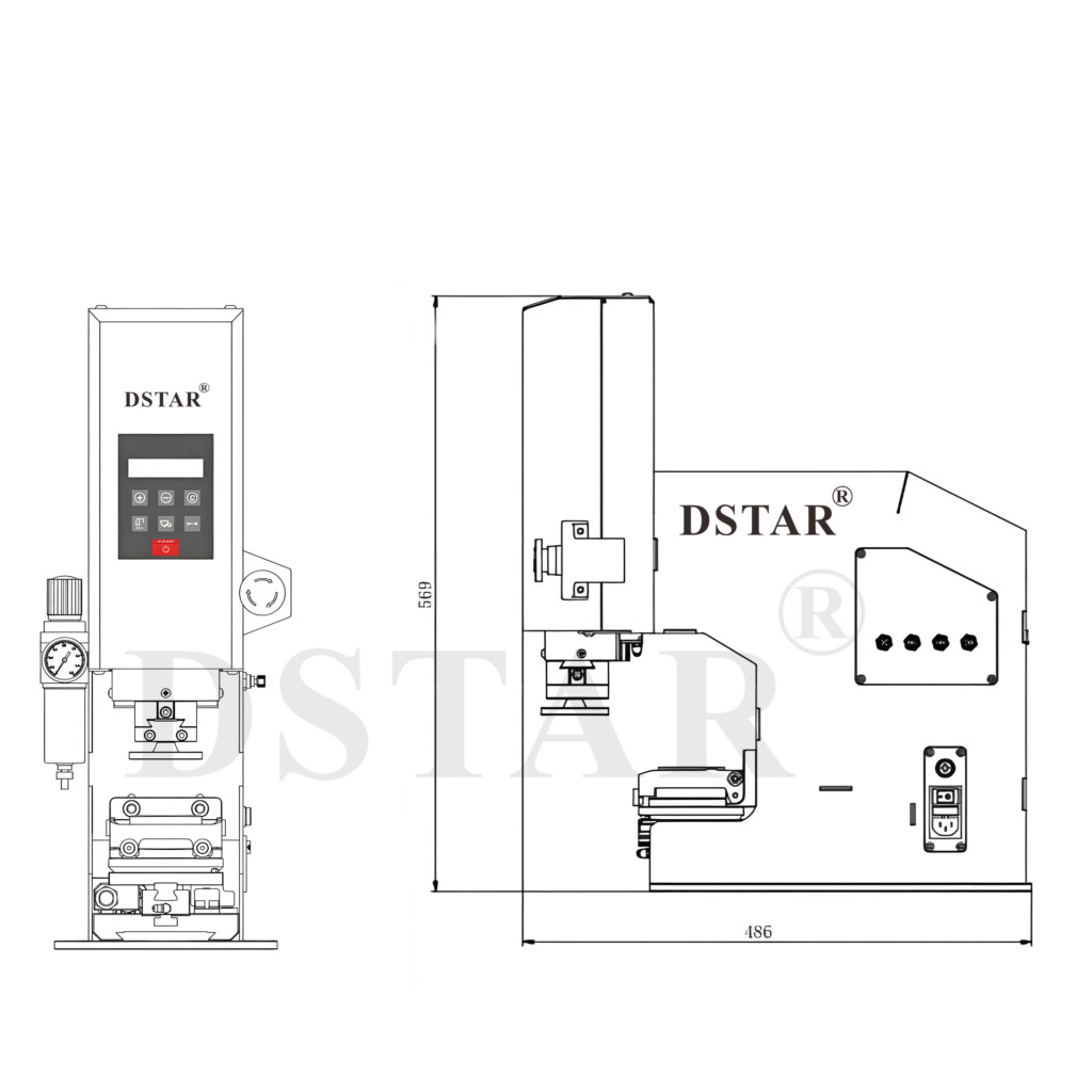 small size pad printing machine for sale DX-UT125-90 - Applications - 4