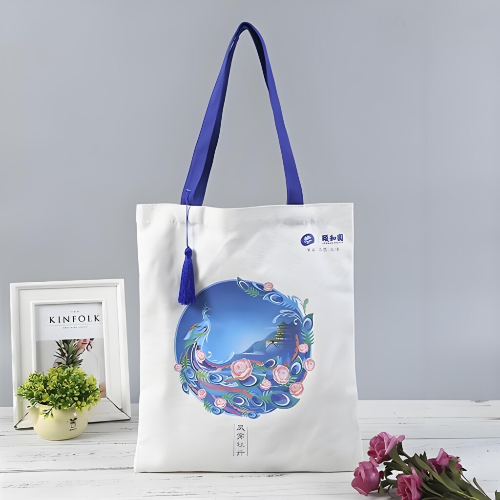 digital printing on shopping bag