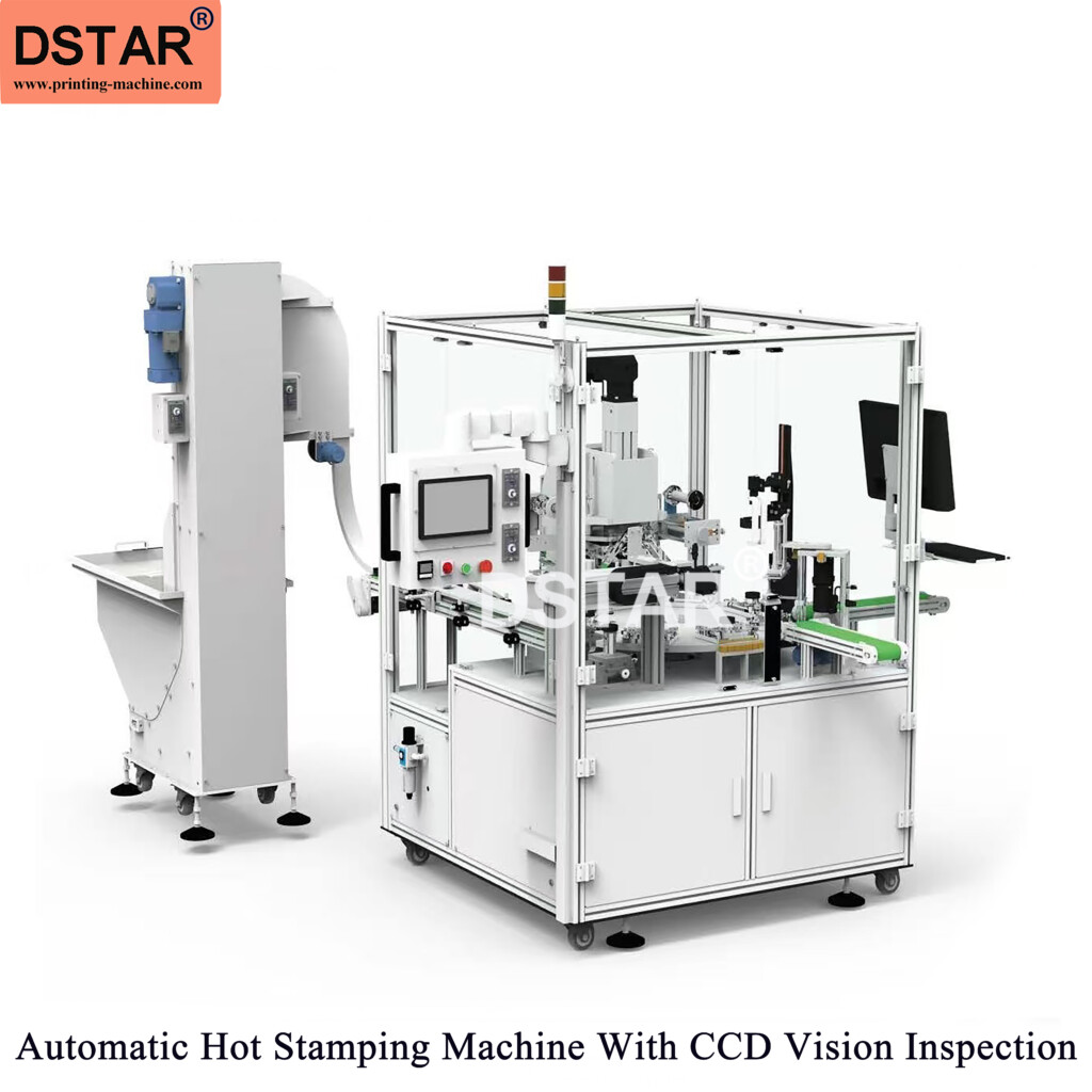 Automatic Hot Stamping Machine for bottle lid with CCD vision inspection system - Business News - 1